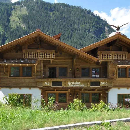 Dağ evi Alpenchalet Bruecke