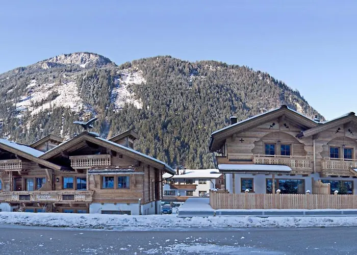 Alpesi faház Alpenchalet Bruecke Mayrhofen
